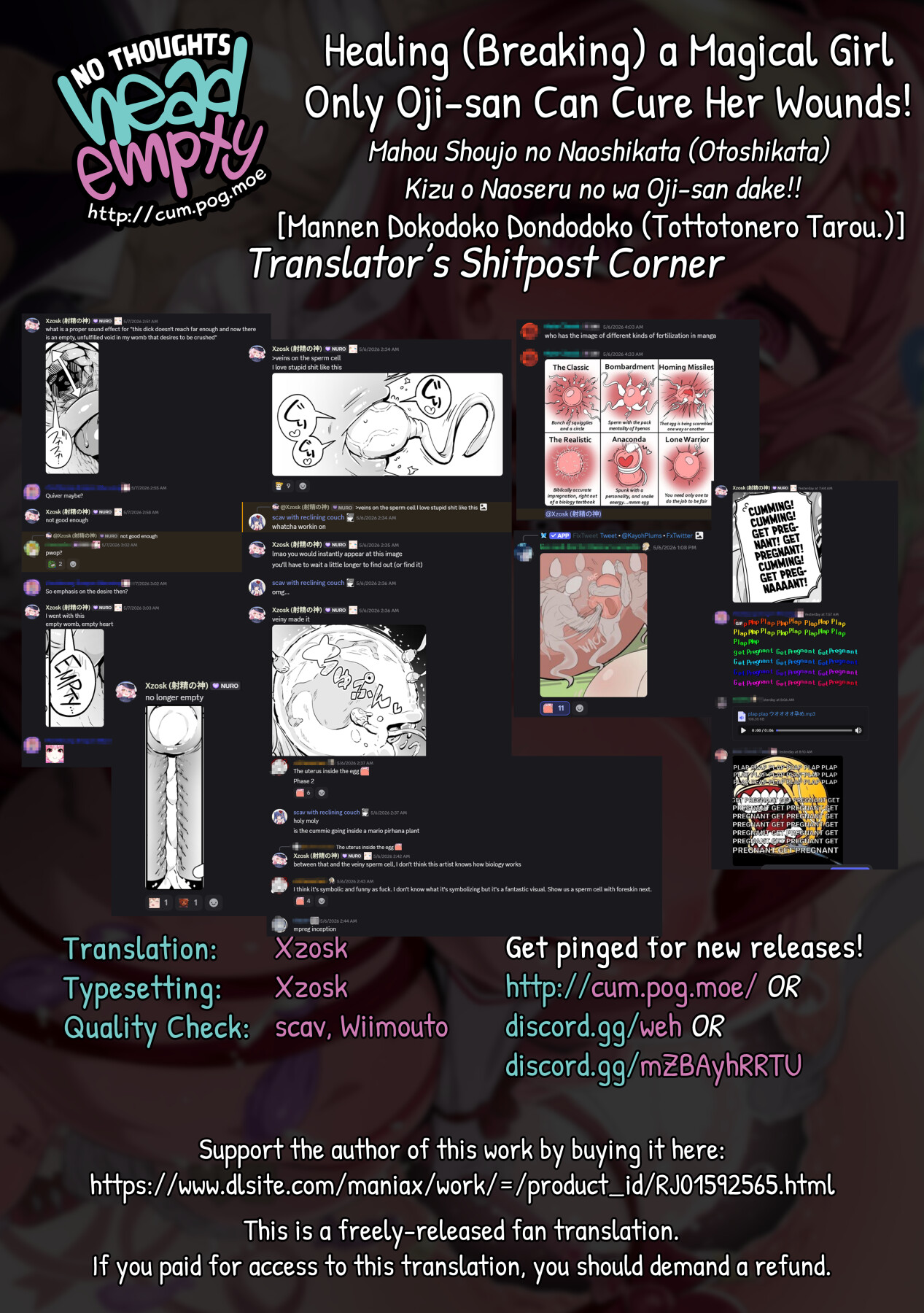 Hentai Manga Comic-Healing (Breaking) a Magical Girl - Only Oji-san Can Cure Her Wounds!-Read-75